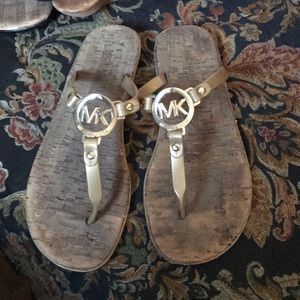 Micheal Kors thong sandals
